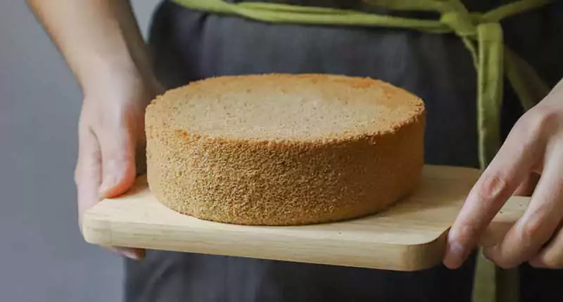 A brown delicious chocolate cake